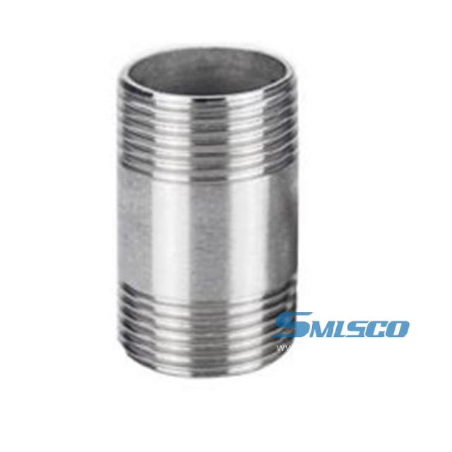 Quality 304 Stainless Steel Pipe Nipple NPT Class 150 Casting Fitting wholesale