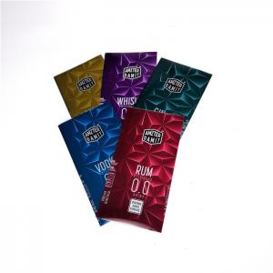 China Custom Printed Shrink Wrap Bottle Labels , Waterproof Shrink Wrap Bands CMYK Color on sale