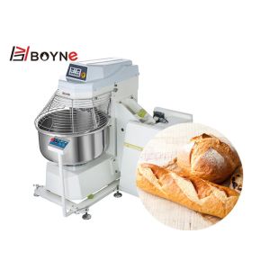 Quality Bakery Kitchen Dough Kneading Machine Automatic Tipping With Cylinder Tank wholesale