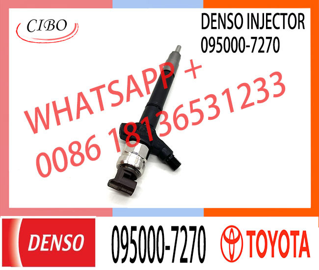 Diesel Common Rail Fuel Injector 095000-7640 095000-7630 095000-7280 095000-7270 for TOYO-TA 23670-0R170 23670-09290