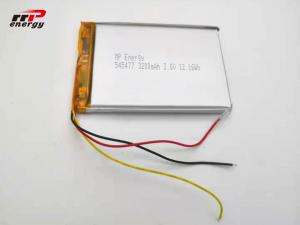 China 545477 Hardware Device Lithium Ion Polymer Rechargeable Battery 3.8V 3200mAh on sale