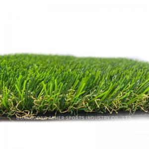 China Synthetic Interlocking Grass Tiles , Polyethylene Artificial Grass 16800 Density on sale