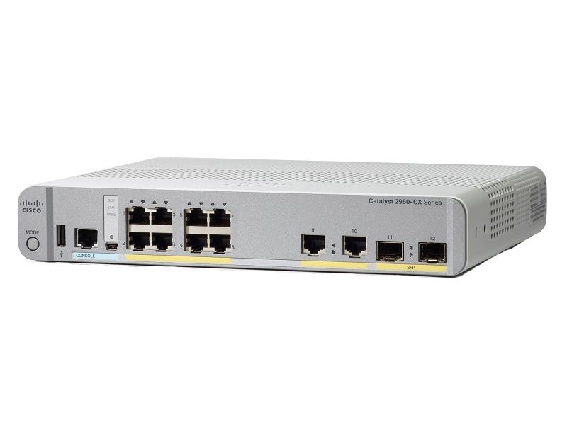 WS C2960CX 8TC L Cisco Compact Switch 8 Port Compact Switch Layer