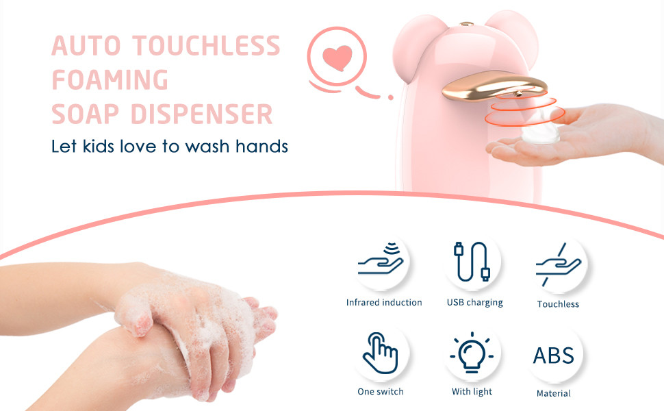 0.2S Plastic Automatic Soap Dispenser OEM Kitchen Hand Wash
