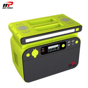 China Power Station500W Lithium Ion Rechargeable Batteries QI Wireless Charge 50Hz/60Hz on sale