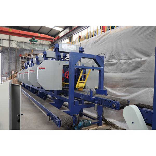 Electric Industrial used multi head horizontal resaw band saw machine