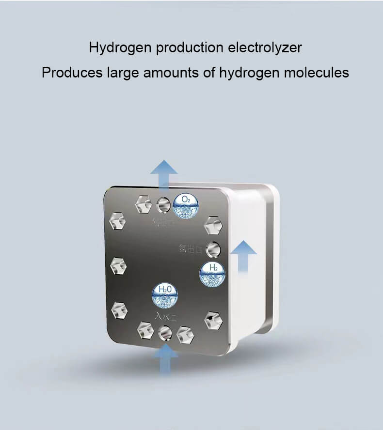 PEM hydrogen generator Hydrogen bath machine Smart anti oxidant hydrogen water spa
