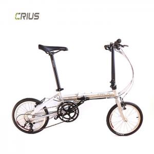 China Men's 16 Crius Shadow Standard Folding Road Bike with Xunjie 9s 11-28T Cassette on sale
