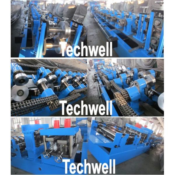 Metal CZ Purlins / CZ Purlin Roll Former, Purlin Roll Forming Machine for C Z Purlins