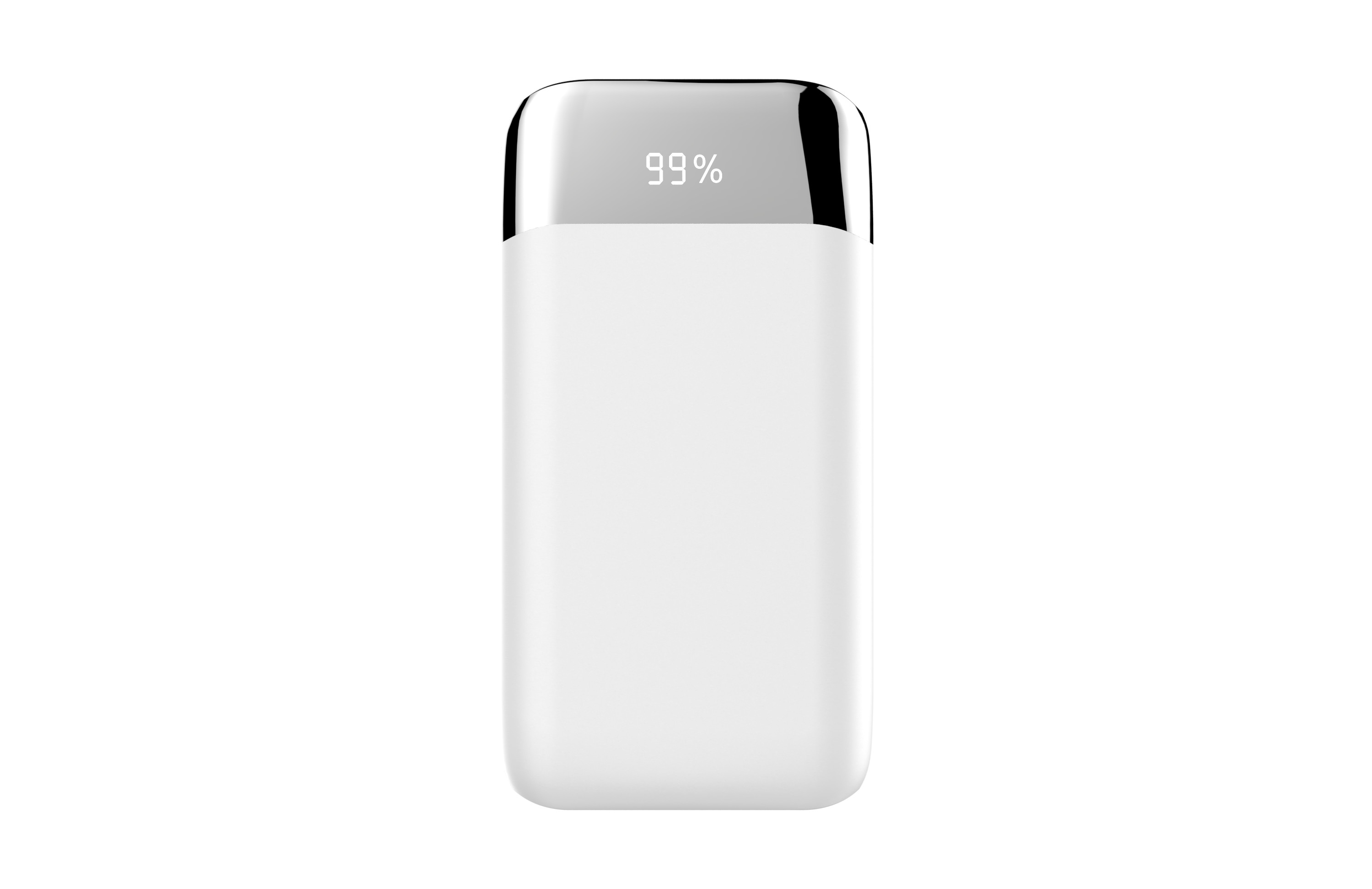WIRELESS POWERBANK WITH LED DISPLAY Portable Power Bank Charger QI Wireless Charge 2 INPUT 2 OUTPUT+WIRELESS CHARGER
