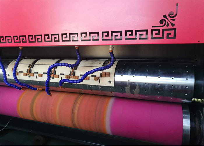 KC - PG1224 Automatic Four Colour Flexo Printing Machine Bottom Printing