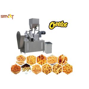 Quality Nik Naks Siemens Extrusion Snacks Food Machinery 150KG/H Capacity wholesale