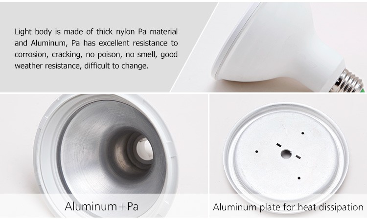 100ml/w E27 18W high bright LED par light wholesale