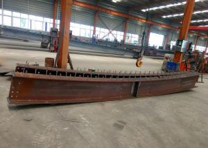 Quality Bending Structural Steel Fabrication / Arch Shaped Curved Girders Steel Structure wholesale