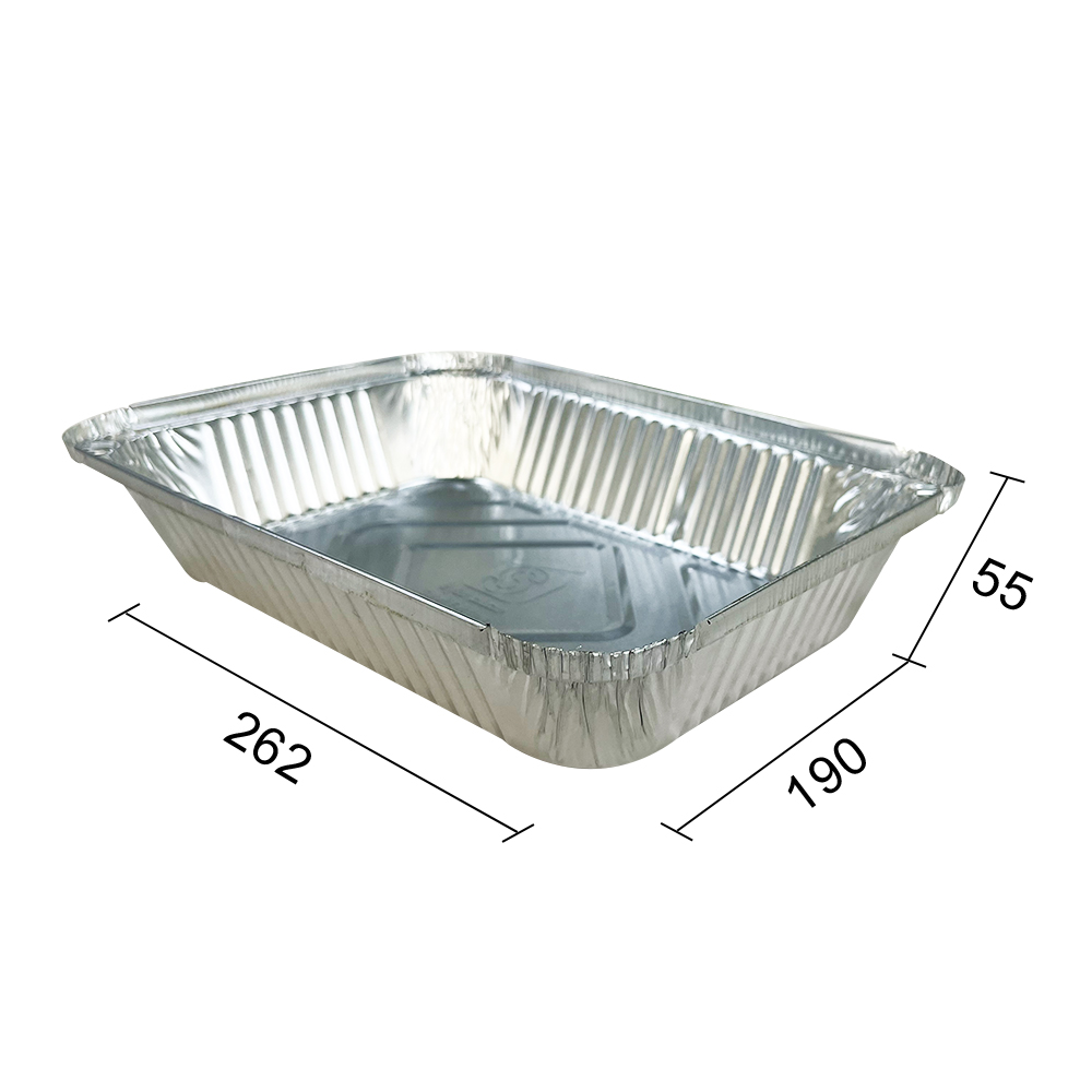 Food Tin Foil Tray Aluminium Foil Takeaway Foil Container Catering Aluminium Containers