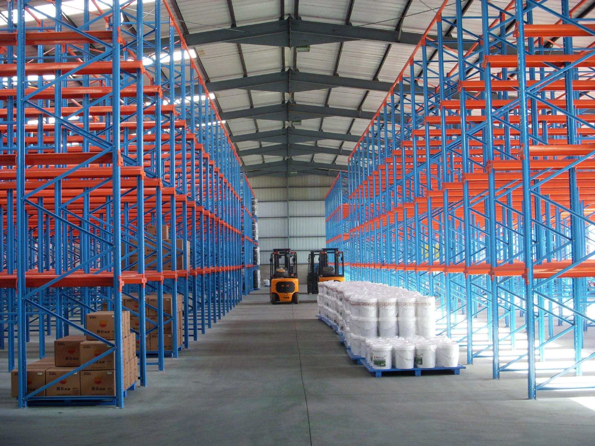 Pallet Racking System Equipment Steel Layer Drive In Heavy Duty Warehouse Rack