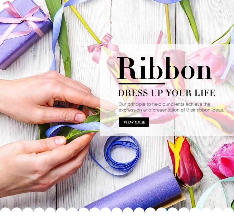 Foil Print Grosgrain Ribbon Custom With Emboss Logo