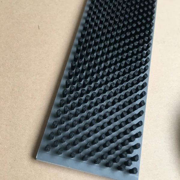 Flat Lath Strip Brush Wire Row Nylon PP Plastic Plate Cleaning Brush