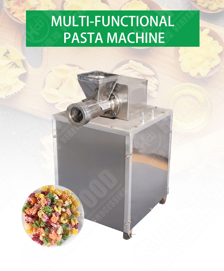 New Product Industrial 100Kg Slice Flour Macaroni Extruder Machine