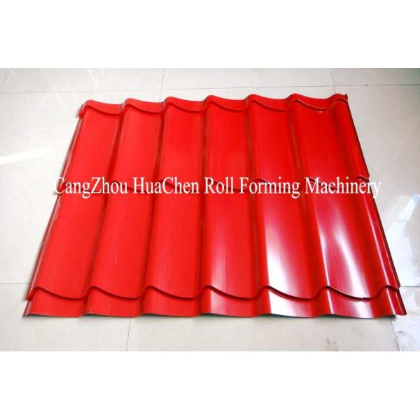 7.5Kw Hydraulic Power Tile And Roof Double Layer Cold Roll Forming Machine With CE