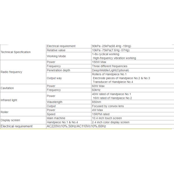 Popular Velasmooth V9 Slimming System Fat Loss Body Shaping RF Vacuum Roller Cavitation Cellulite Removal Beauty Machine