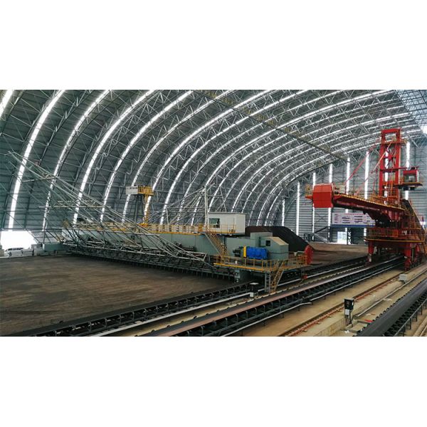 Automatic Bridge-Type Bucket Reclaimer with 120 m3/h Capacity and W-20m/H-7m Infrastructure for Bulk Material Handling