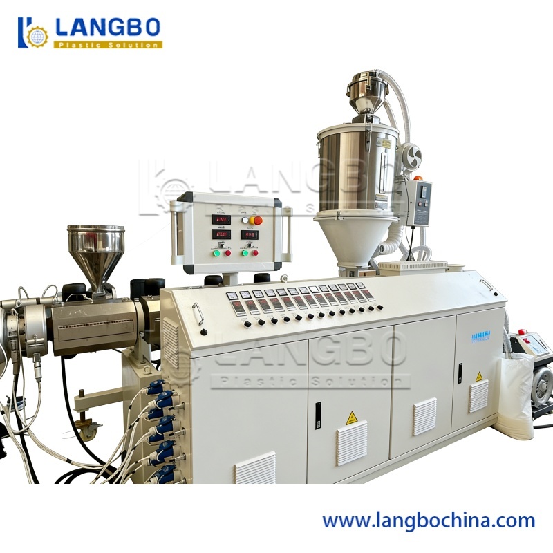 75-450mm High Production Capacity PE Pipe Extrusion Line with Planetary Cutter for Sewage Water
