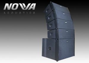 China 8 Ohms Powered Speaker System , Active Line Array Speaker System Portable With Subwoofer on sale