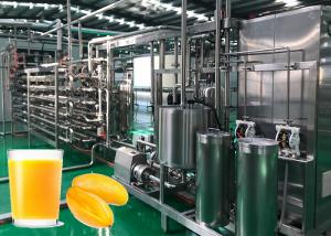 China Professional Mango Processing Line / Safety Mango Juice Processing Plant on sale