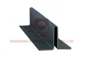 China Elevator Machined Guide Rail / Hollow Guide Rail Elevator Parts Guiding System on sale