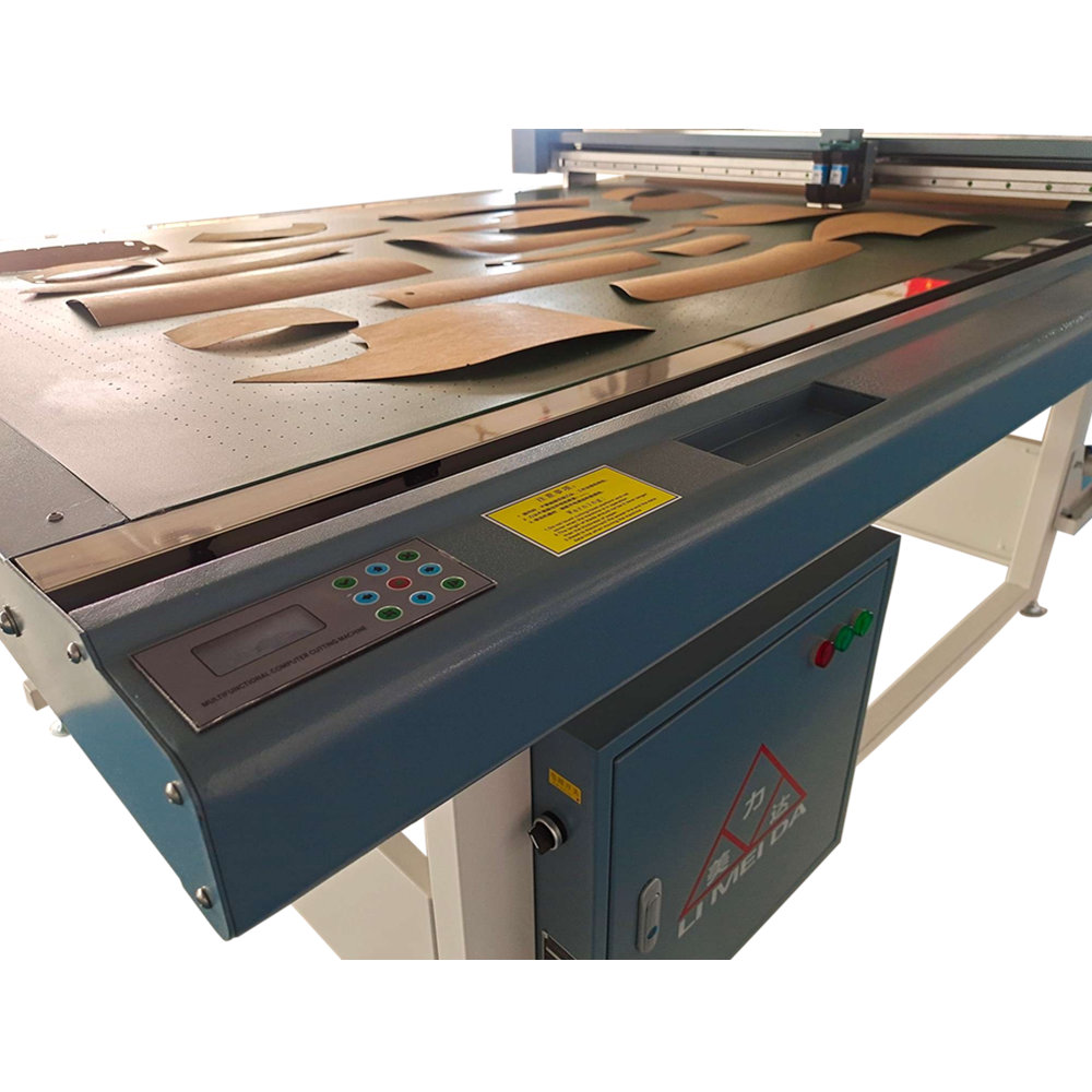 Plastic Board Cutting Machine with All Aluminum Countertops Inkjet Flatbed Pattern Cutter