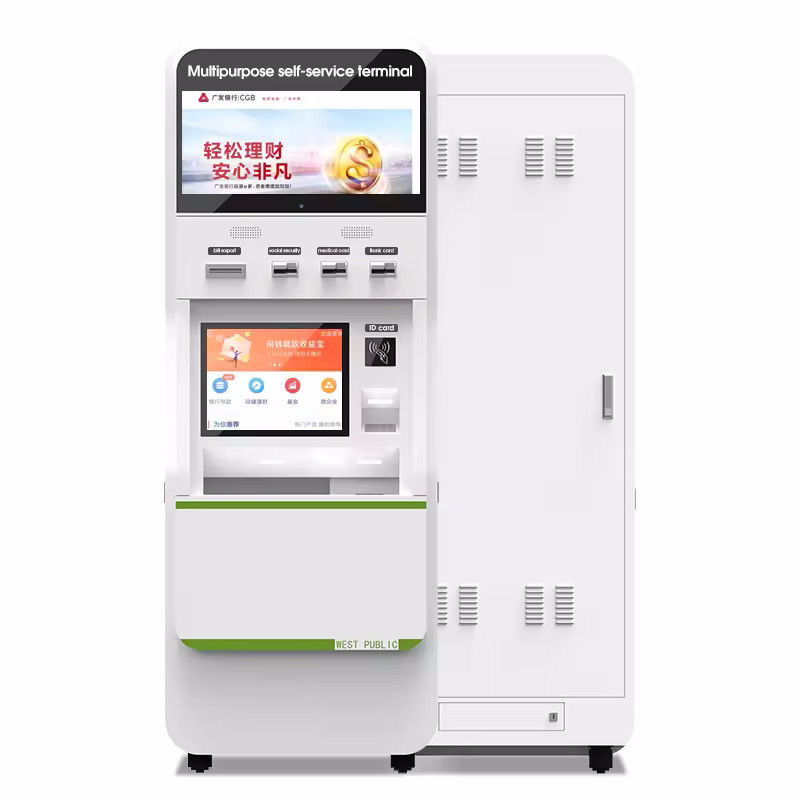 Quality Advanced Windows 10 Android Self Service Kiosks With Dual Touchscreens wholesale