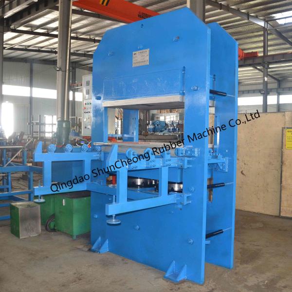 Frame Structure Solid Rubber Powder Wheelbarrow Tire Making Machine