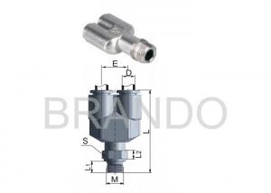 China Metal Joint Quick Connect Pneumatic Fittings , Pneumatic Tube Fittings U Shaped on sale
