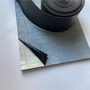 China High quality waterproof material epdm roof membrane, Foiled epdm rubber waterproofing roofing material on sale