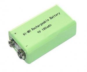 China Cost Effective NiMH 9V 180mAh Battery on sale