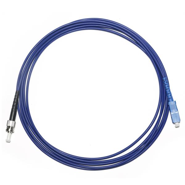 Cheap ST FC Dual-Core Dual-Mode Fiber Optic Patch Cord for WLAN LAN Connection Network for sale