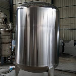 Quality 8 Tons Used Stainless Steel Storage Tanks 10 Tons Vertical Type wholesale