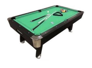 China Solid Wood Triangle Rubber Sportcraft Billiard Pool Table Billiard Ball Table 110kg on sale