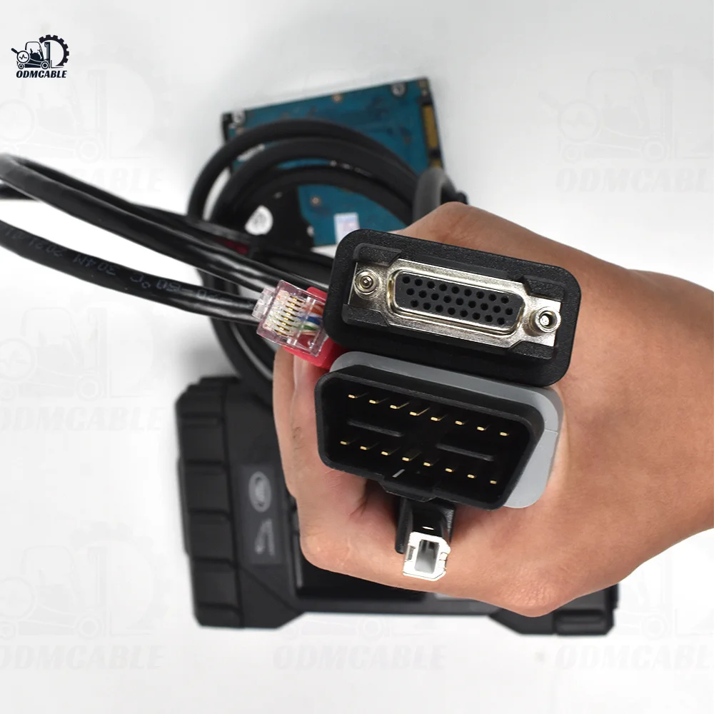 Original JLR DOIP VCI Pathfinder Interface For Jaguar Land Rover From 2005 To 2024+F110 Tablet