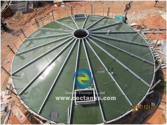 Cheap Glass Fused to Steel Tank for Farm Agriculture Livestock Biogas Biogmass Anaerobic Digester Plant for sale
