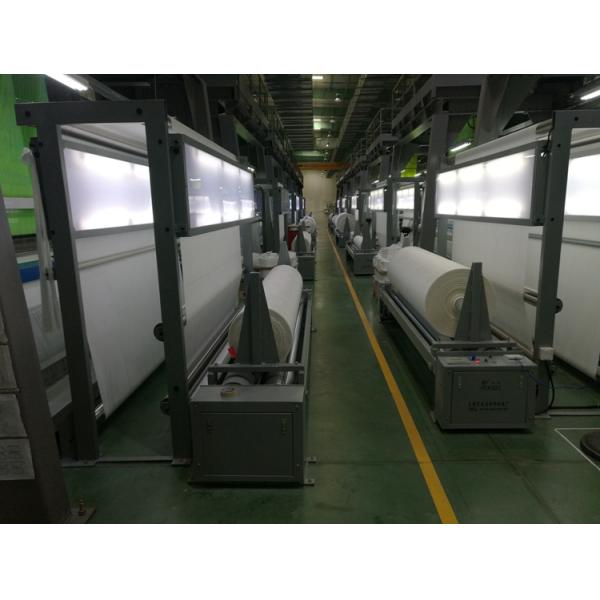 Fabric Cloth Rolling Machine For Inspection Table With Led