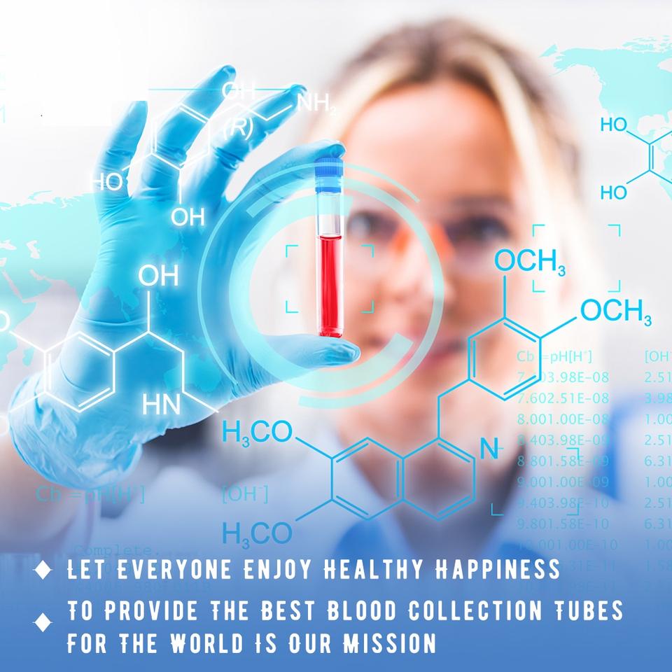 Blood Collection Lithium Heparin Tube Rapid Emergency Biochemical Testing Vacuum
