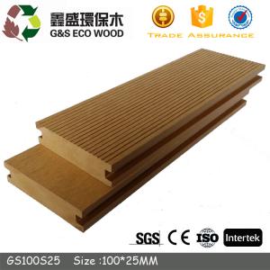 Quality ECO Friendly Wood Plastic Composite Flooring 140 X 23mm Outdoor Plastic Wood Tiles wholesale