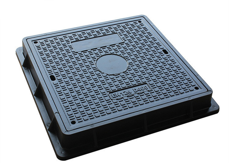Anti Corrosion Ductile Iron Manhole Cover A15 B125 C250 D400 Class Lower Noise