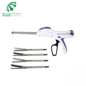 China Curved Tip Reload Disposable Linear Cutter Stapler Great Recovery Rate After Surgery on sale