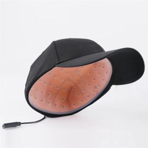 Quality 660Nm Growth Hair Diode Laser Cap LLLT Medical Red Light Therapy Hat wholesale
