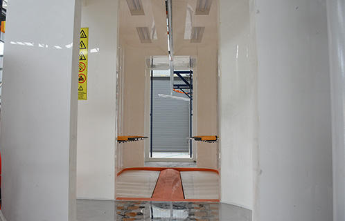 Automated Finish Line Powder Coating Paint Lines Precision Roller Clear Coat Spray Paint Line