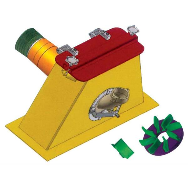 Belt Wheel Shot Blasting Turbine Cr20S High Chrome Material One Year Warranty