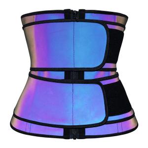 Quality Laser Latex Sport Waist Trainer With Double Belt wholesale